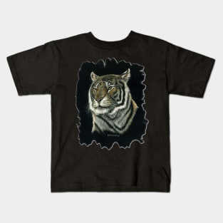 Tiger Portrait Kids T-Shirt